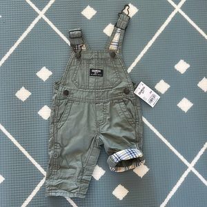 Green Oshkosh overalls